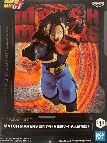 DRAGON BALL GT: MATCH MAKERS ANDROID 17 PVC STATUE 16 CM
